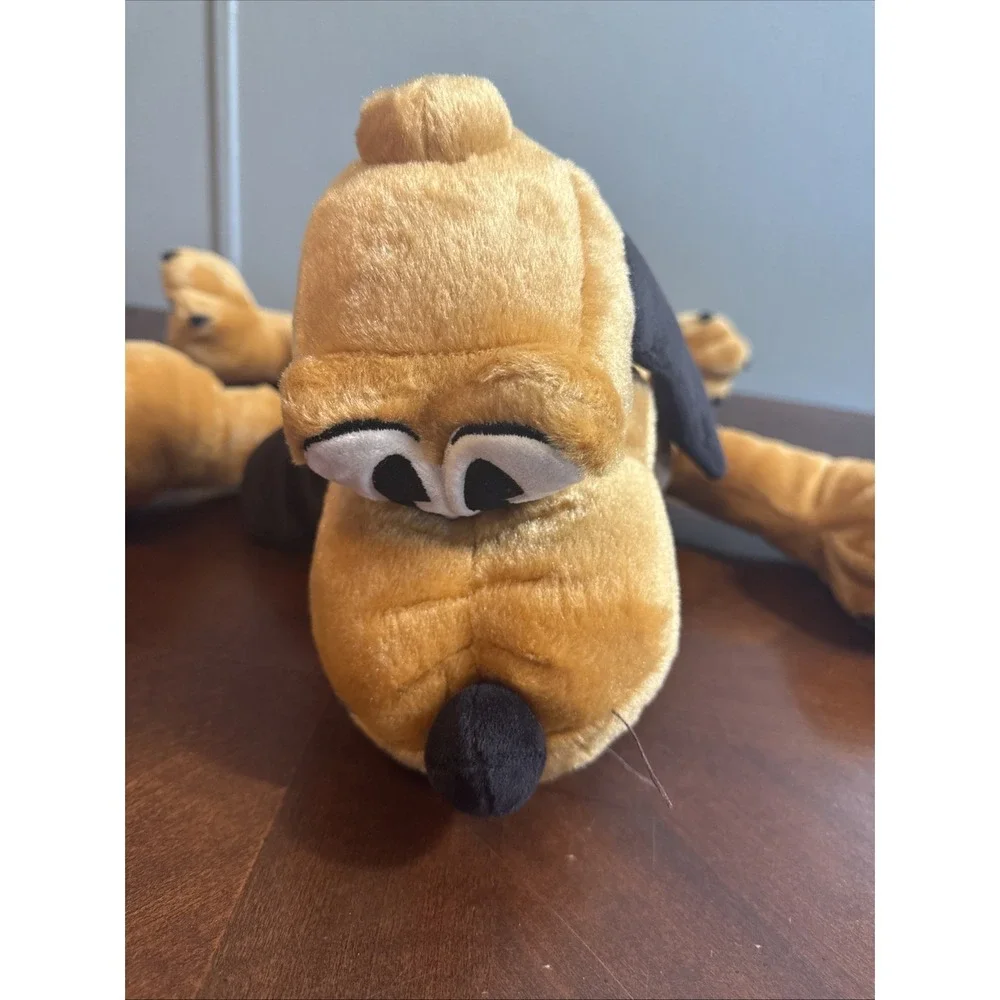 Folkmanis Walt‎ Disney Mickey & Friends Pluto Dog Hand Puppet Plush Stuffed RARE